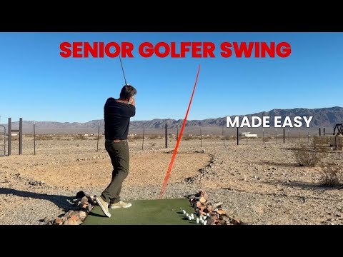 Senior golfer or Lack Mobility Or just want a simpler golf swing? Do this…