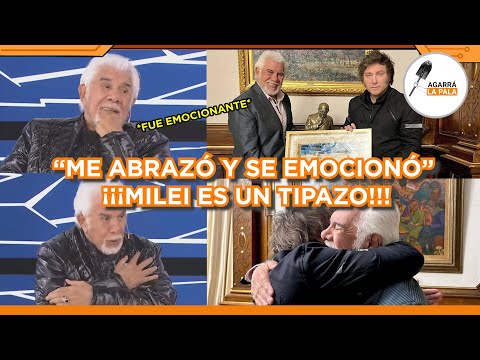EL CANTANTE RAÚL LAVIE SE EMOCIONÓ CON MILEI: "ES UN TIPO SENSIBLE, ME ABRAZÓ Y SE PUSO A LAGRIMEAR"