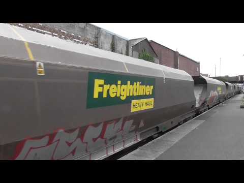 Freightliner  70004  Portbury to Rugeley ps loaded coal train