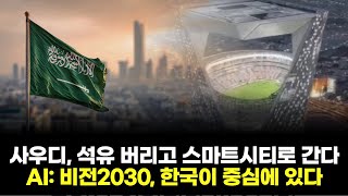 사우디, 석유 버리고 스마트시티로 간다 - AI가 본 비전2030의 핵심