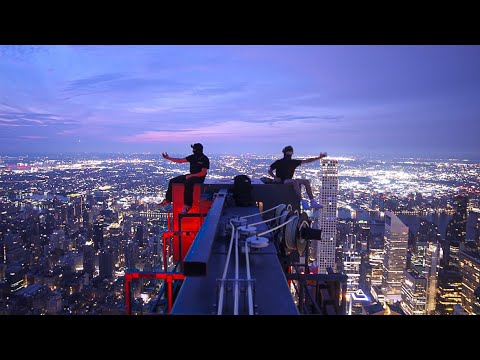 Climbing Steinway Tower (1428ft Above NYC)