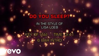 Lisa Loeb - Do You Sleep? (Karaoke)