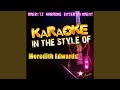 Ready to Fall (In the Style of Meredith Edwards) (Karaoke Version)