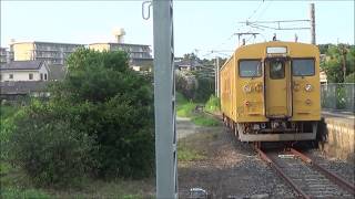 【小野田線本山支線】　前面展望　ローカルな旅　（雀田駅→長門本山駅）