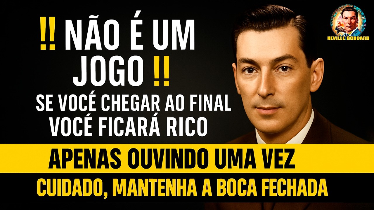 🛑DON'T BE AFRAID‼️ YOU WILL BE RICH JUST BY LISTENING ONCE | Metaphysical Prayer | NEVILLE GODDARD