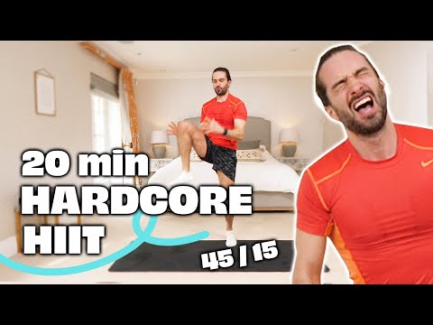 NEW!! 20 Moves in 20 Minutes |  HARDCORE Workout | Full Body No Equipment | The Body Coach TV