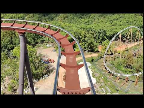 Silver dollar city - Wildfire (Front Row POV)