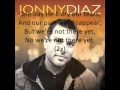 Jonny Diaz Here And Someday with lyrics 
