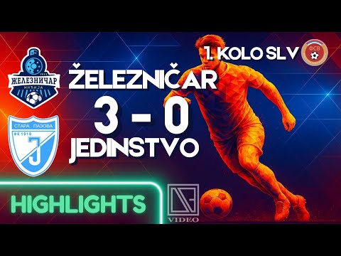 FK ŽELEZNIČAR Inđija - FK JEDINSTVO Stara Pazova (Highlights) [17.08.2025.]