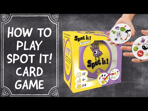 HOW TO PLAY Spot It the Card Game | Set Up & Instructions
