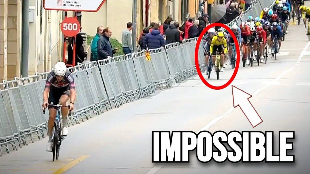 19 Year Old Launches CRAZIEST Sprint I Have Ever SEEN | Volta a Catalunya 2025 Stage 1
