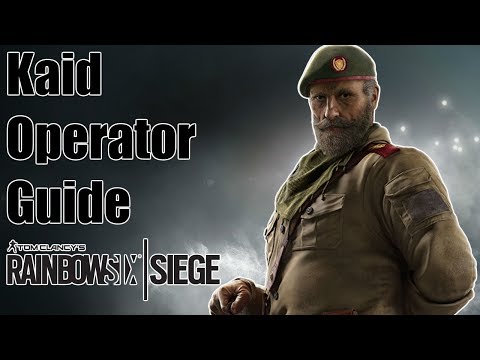 Rainbow Six Siege: Kaid Operator Guide- Shocking Claws!