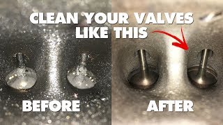 BMW N54: How To Walnut Blast Intake Valves - DIY 135i/335i