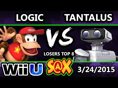 S@X - VGBC | Logic (Diddy Kong) vs. VGBC | Tantalus (R.O.B.) SSB4 Top 8 - Smash 4 - Smash Wii U