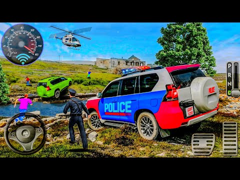 4x4 Police SUV Chase Driving - Real Police Car Offroad Drift Simulator : Android GamePlay