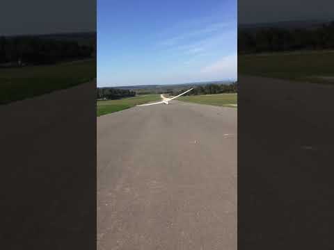 Schleicher ASW 20 sailplane/glider winch launch accident