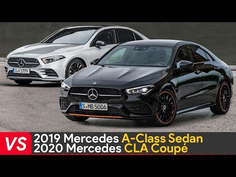 2020 Mercedes CLA Vs 2019 Mercedes A Class ► Design & Dimensions