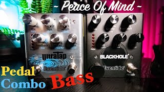 Eventide UltraTap & Blackhole Effect Pedal Combo Bass! In STEREO ~ Peace Of Mind ~
