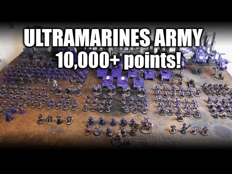Jay's Ultramarines Army Showcase 2018