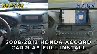 How to Install CarPlay in a 8th Gen 2008–2012 Honda Accord (Full Detailed Install Guide)