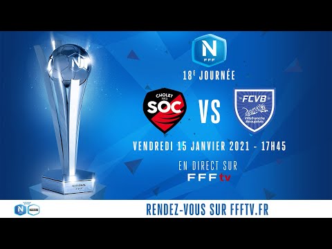 J18 : SO Cholet - FC Villefranche en direct sur FFFtv (17h45) I National FFF 2020-2021