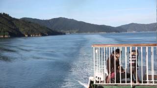 preview picture of video 'Ferry wellington-picton. Entrada a la isla sur de Nueva Zelanda.'