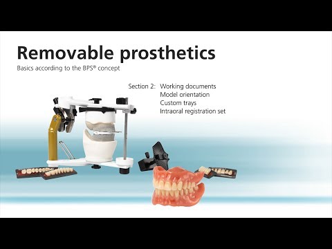 Removable prosthetics workflow 2/7 – Individual tray with intraoral registration Video