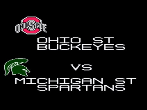Ohio State at Michigan State | Tecmo NBA Basketball