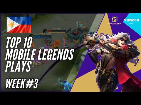 Top 10 Mobile Legends Plays of The Week #3  // SAVAGE & MANIAC // Tagalog Shoutcast