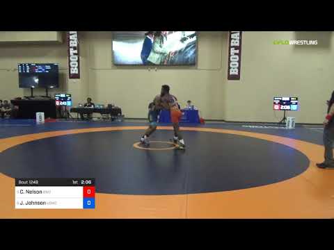 2018 Marine Corps US Open/Senior Men's Greco-Roman 67 Con 4 - Chase Nelson (BWC) Vs. Jamel Johnson