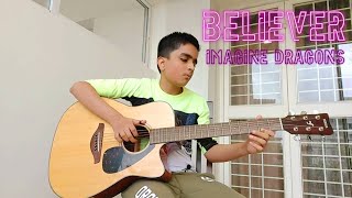 Download lagu Believer - Imagine Dragons - Fingerstyle Guitar Cover (Eddie Van Der Meer version) mp3