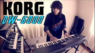 Video thumbnail for KORG DW-6000 Synthesizer -1985- Demo Sounds by Eaglechild