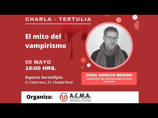 Vídeo relacionado con El mito del vampirismo: Aproximación antropológica a un arquetipo universal (SIN COLECCION)