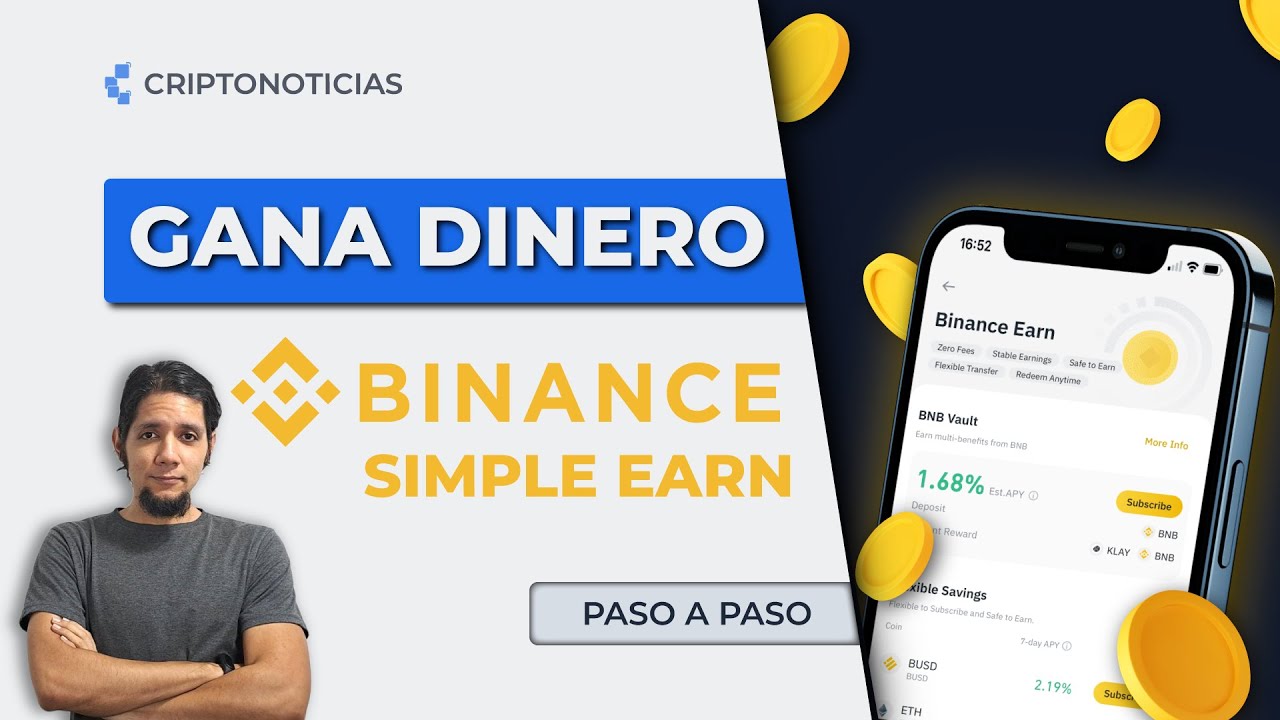 ¿Cómo ganar dinero con Binance Simple Earn? Tutorial Paso a Paso