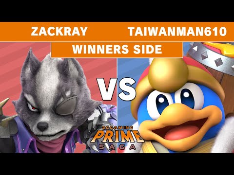2GG: Prime Saga - Taiwanman610 (King Dedede) vs Zackray (Wolf) Winners Side - Smash Ultimate