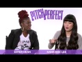 Pitch Perfect Ester Dean And Hana Mae Lee Interview