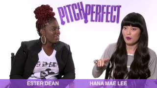 &#39;Pitch Perfect&#39; Ester Dean and Hana Mae Lee Interview