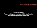 Papa Roach - Time And Time Again { Lyrics on screen } HD