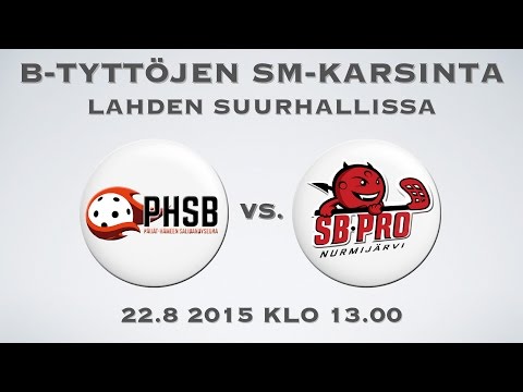 B-tyttöjen SM-karsinta PHSB vs. SB-Pro