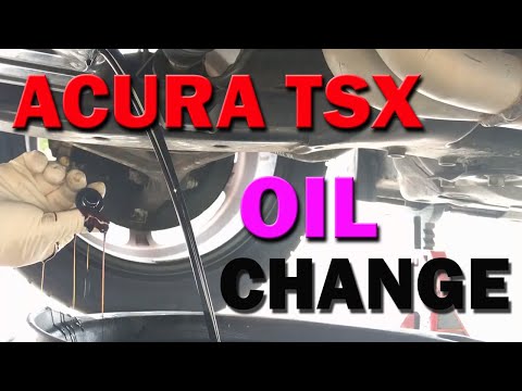 How To Change Oil & Oil Filter on Your 2005 Acura TSX