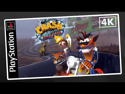 [PS1 Longplay] Crash Bandicoot: Warped | 105% Completion | Full Game Walkthrough | 4K