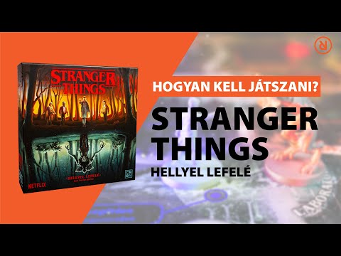 Stranger Things - Hellyel lefelé | Hogyan kell játszani? - reflexshop