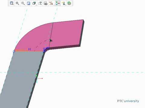 Tutorial  Creating Planar Bends - Creo