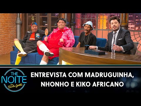 Entrevista com Madruguinha Brasil, Nhonho do Brasil e Kiko Africano | The Noite (12/05/22)