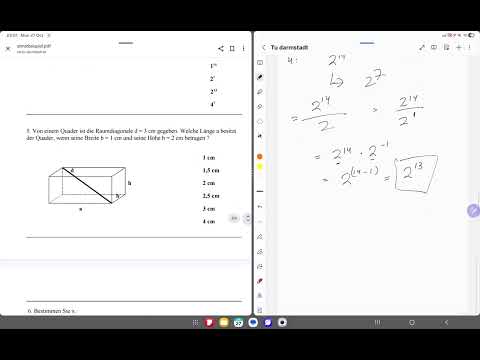 Studienkolleg (“Aufnahmeprüfung Mathematik TU Darmstadt – Vollständige Vorbereitung & Tipps).