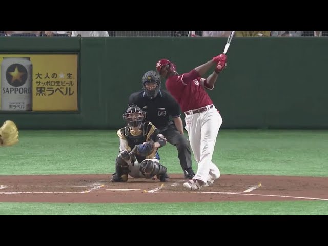 【4回表】イーグルス・ブラッシュのバックスクリーンへ飛び込む先制ホームラン!! 2019/9/11 F-E