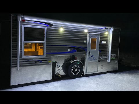 Video Thumbnail for We fished in a $50,000 Ice Castle