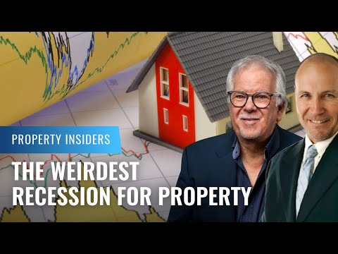 The weirdest recession for our property markets + latest property data | Property Insider