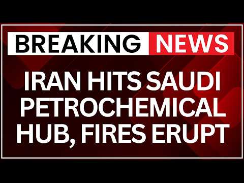 Iran missiles and drones hit Saudi Arabia's Jubail ...