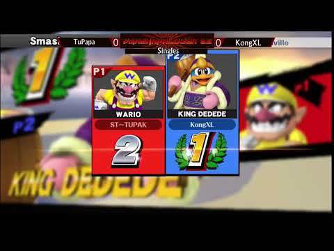 SmashaPalooza 26: Winners - KongXL (King Dedede) vs TuPapa (Wario)